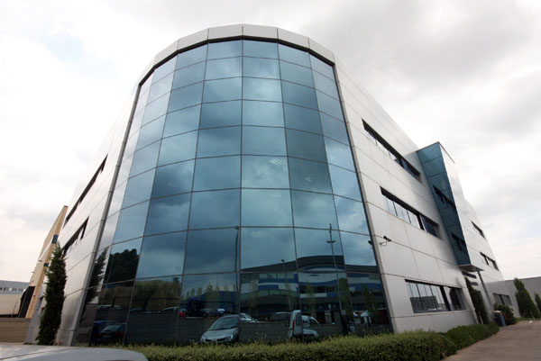 Vista interior muro cortina